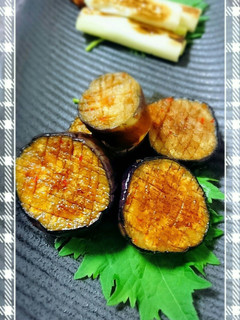 焼きナスのピリ辛混ぜ-レシピのメイン写真