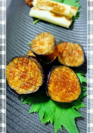焼きナスのピリ辛混ぜ-レシピのメイン写真