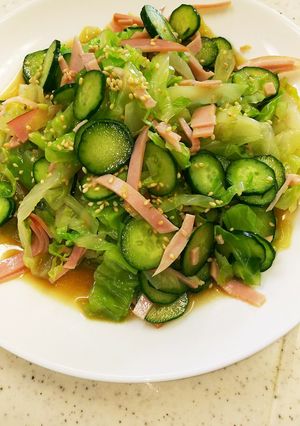 キャベツや白菜で☆ササッと簡単サラダ-レシピのメイン写真