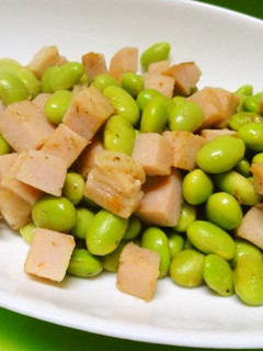 *枝豆とハムの炒め物*-レシピのメイン写真