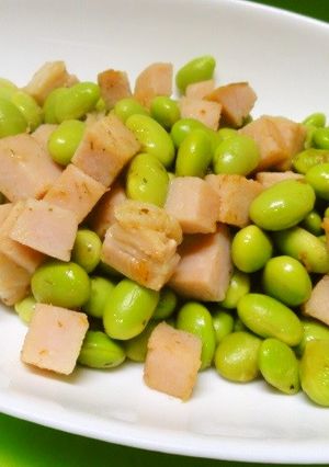 ＊枝豆とハムの炒め物＊-レシピのメイン写真