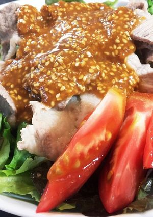 暑い夏に食べたくなる！冷しゃぶうどん-レシピのメイン写真