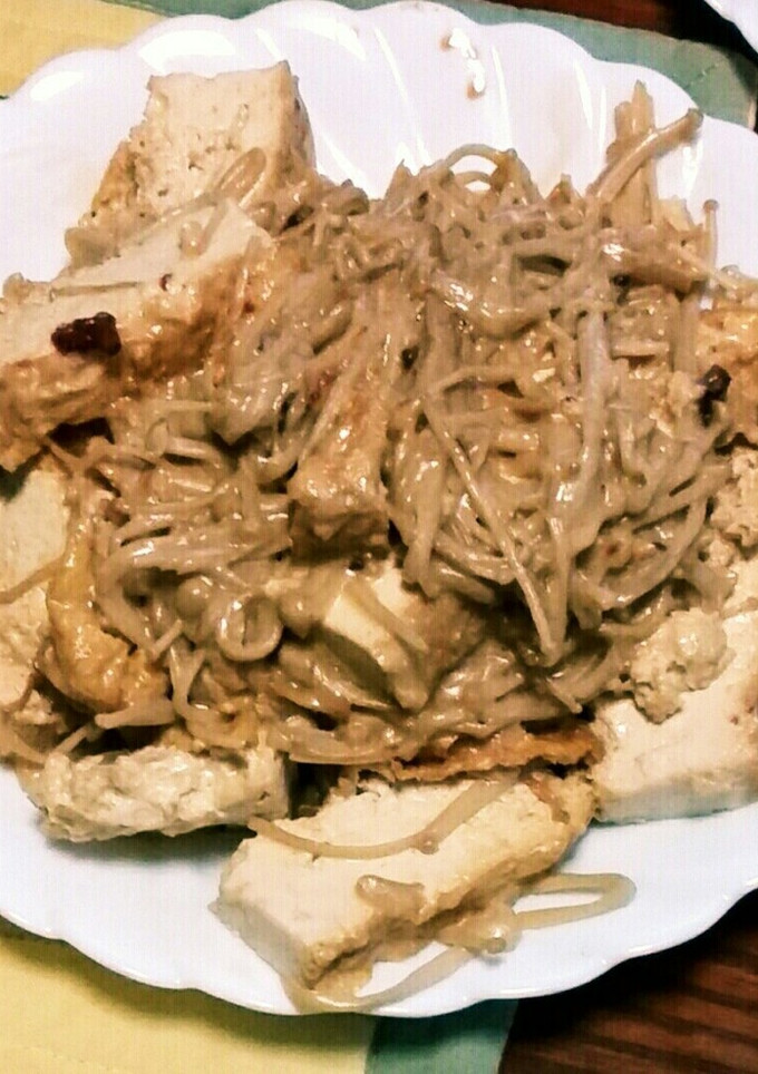 榎と厚揚げのバター醤油マヨ炒め-レシピのメイン写真