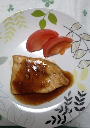 メカジキはやっぱり照り焼き♪青じそドレで-レシピのメイン写真