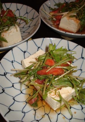☆ホット豆腐サラダ☆-レシピのメイン写真