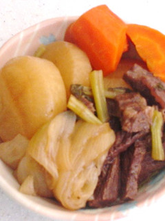 【簡単!圧力鍋】牛肉と大根煮-レシピのメイン写真