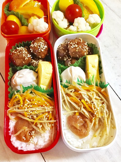 既製品と作り置き弁当-レシピのメイン写真