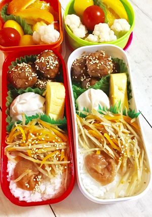 既製品と作り置き弁当-レシピのメイン写真