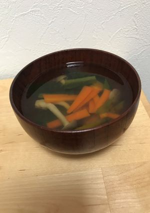 うどんスープでお吸い物-レシピのメイン写真