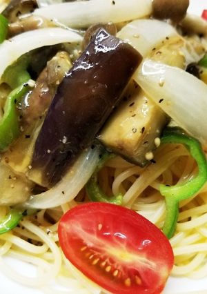 塩だれ冷スパゲッティー-レシピのメイン写真
