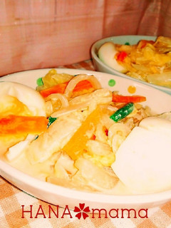 白菜と茹で卵で♡麺つゆマヨバターサラダ-レシピのメイン写真