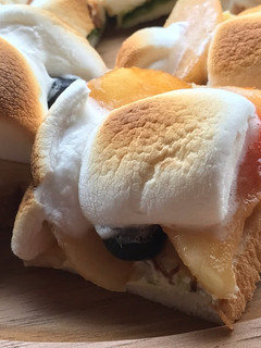 マシュマロトースト(クリチ フルーツ)-レシピのメイン写真