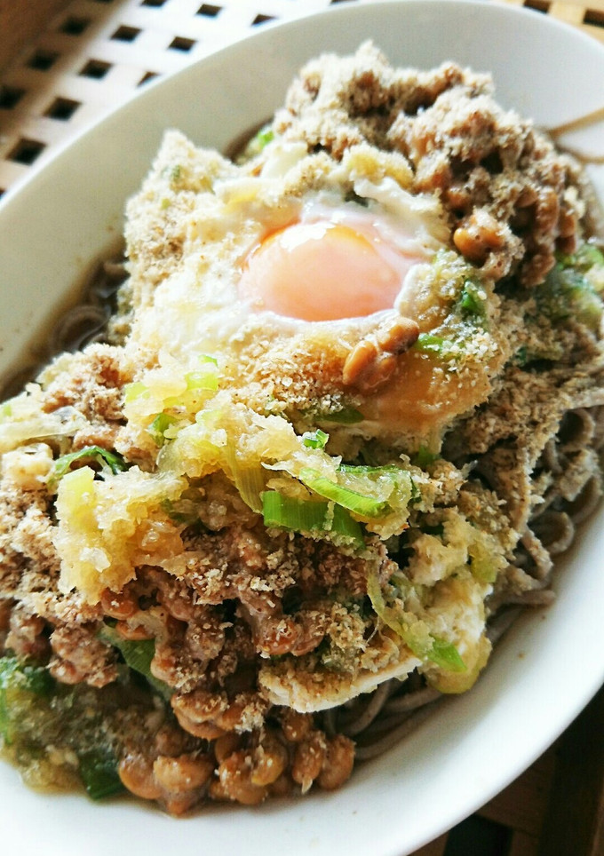 ねぎと大根おろしだらけ‼ぶっかけ蕎麦-レシピのメイン写真
