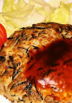ひじきといわしのハンバーグ！-レシピのメイン写真
