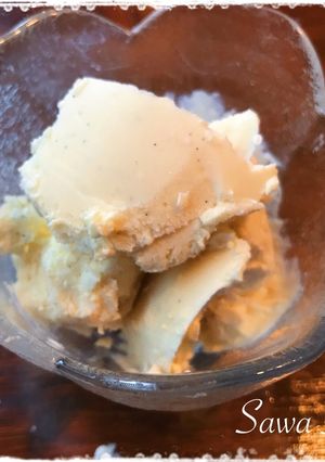 【砂糖不使用】ヘルシーお豆腐アイス-レシピのメイン写真
