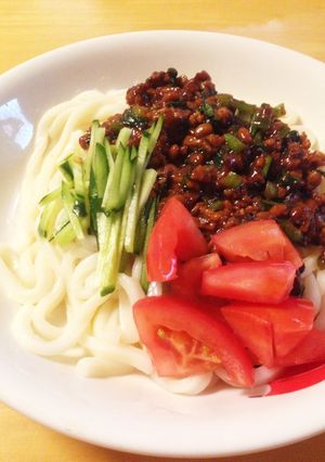 夏休みランチに☆納豆ジャージャーうどん-レシピのメイン写真