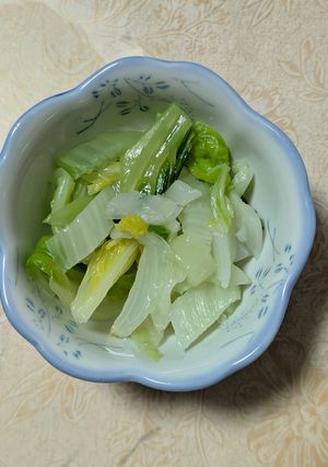 とっても簡単★白だしで「白菜のおひたし」-レシピのメイン写真