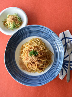 きな粉と金ごまとチーズのパスタ-レシピのメイン写真