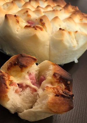 ベーコンチーズちぎりパン-レシピのメイン写真