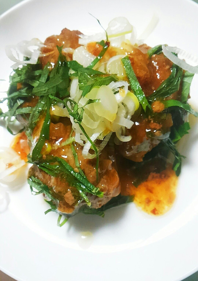 あっさり和風煮込みハンバーグ-レシピのメイン写真