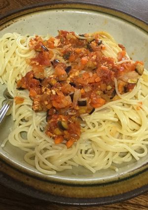 ミートソース 夏香るトマト風味-レシピのメイン写真