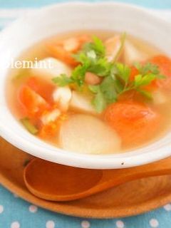 夏野菜と高野豆腐のポトフ-レシピのメイン写真