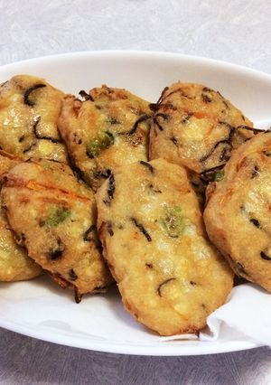 豆腐と塩昆布と人参と枝豆でがんも手作り-レシピのメイン写真