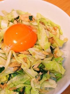 キャベツシーチキン丼-レシピのメイン写真