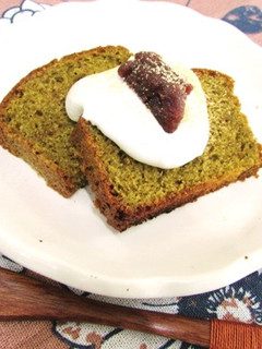 阿波晩茶パウダーのしっとりパウンドケーキ-レシピのメイン写真
