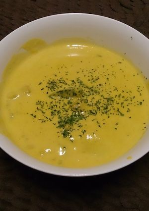 かぼちゃのクリームスープ-レシピのメイン写真