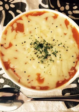 簡単☆おしゃれトマトリゾット-レシピのメイン写真