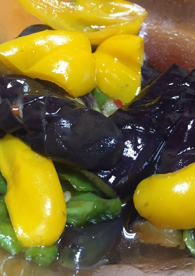 簡単 ちょっと大人の野菜の揚げ浸し-レシピのメイン写真