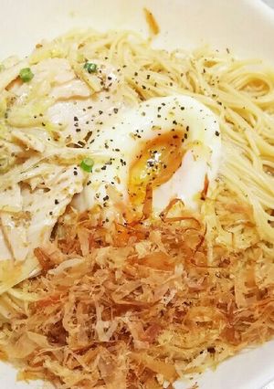 素麺で☆和風油まぜそば-レシピのメイン写真