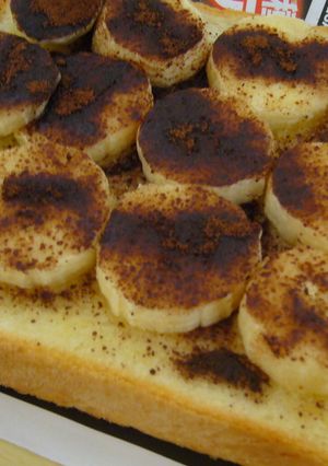 美味！ココアバナナトースト-レシピのメイン写真
