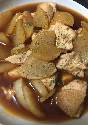 ヘルシー＊鶏胸肉大根-レシピのメイン写真
