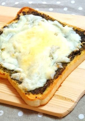 紫蘇ジェノベーゼとシラスのPIZZAパン-レシピのメイン写真