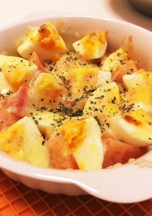 トマトと卵のグラタン-レシピのメイン写真