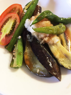 夏野菜の焼き、浸し!-レシピのメイン写真