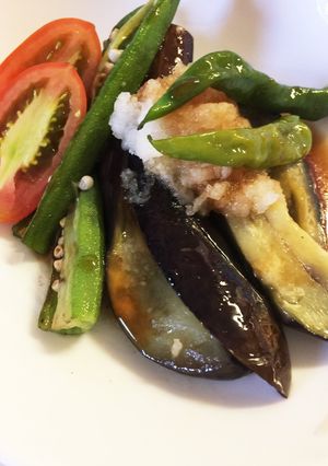夏野菜の焼き、浸し!-レシピのメイン写真