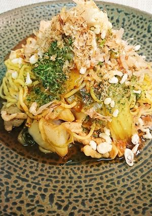 ミルフィーユ鍋からのあんかけ焼きそば-レシピのメイン写真
