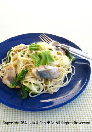 キャベツとマアジのオイルパスタ-レシピのメイン写真