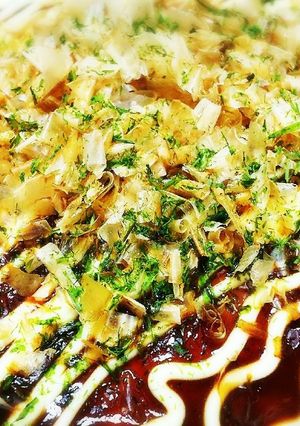 ランチにも◎強力粉で！サクフワお好み焼き-レシピのメイン写真