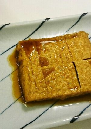 節約レシピ*厚揚げの蒲焼き-レシピのメイン写真