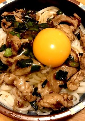 簡単？！にら玉豚ちゃんうどん✨-レシピのメイン写真