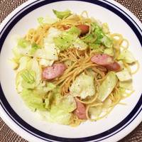 フライパンひとつ コレクション パスタ キャベツ