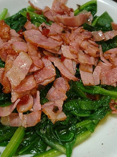 ほうれん草とカリカリベーコンサラダ-レシピのメイン写真