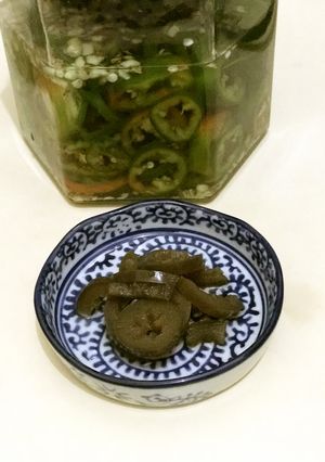 万願寺唐辛子の酢漬け（長期保存可）-レシピのメイン写真