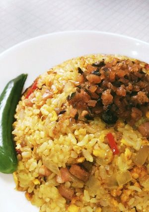 カレー炒飯-レシピのメイン写真
