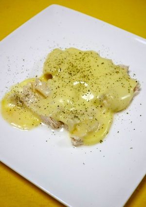 レンジで簡単！サラダチキン☆グラタン風-レシピのメイン写真