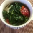 モロヘイヤとトマトのスープ